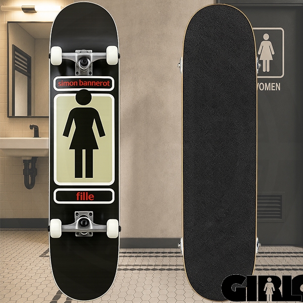 Jual GIRL Skateboards Simon Bannerot 93 Til Complete Skateboard
