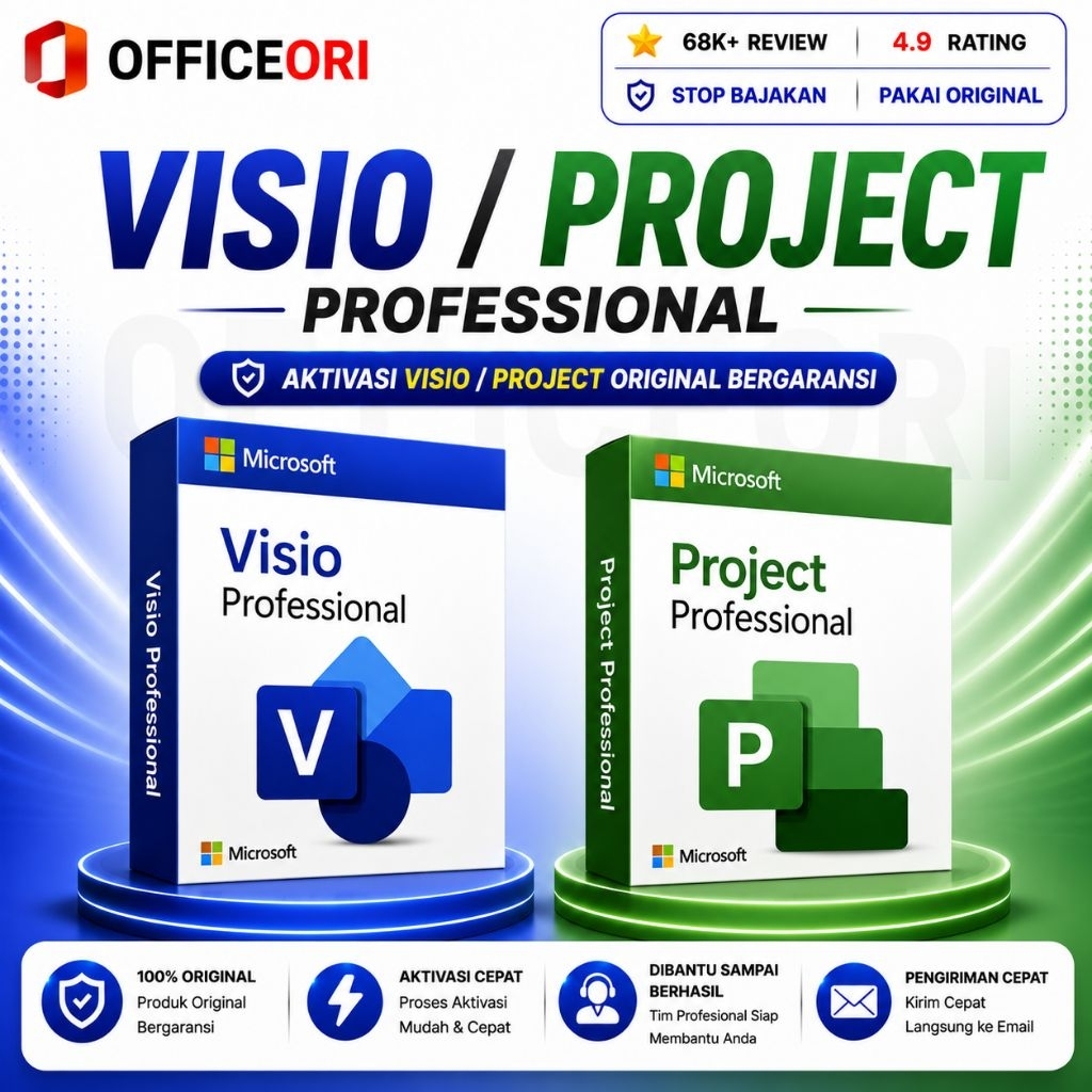 promo.ms visio / project professional 2016 / 2019 / 2021 original