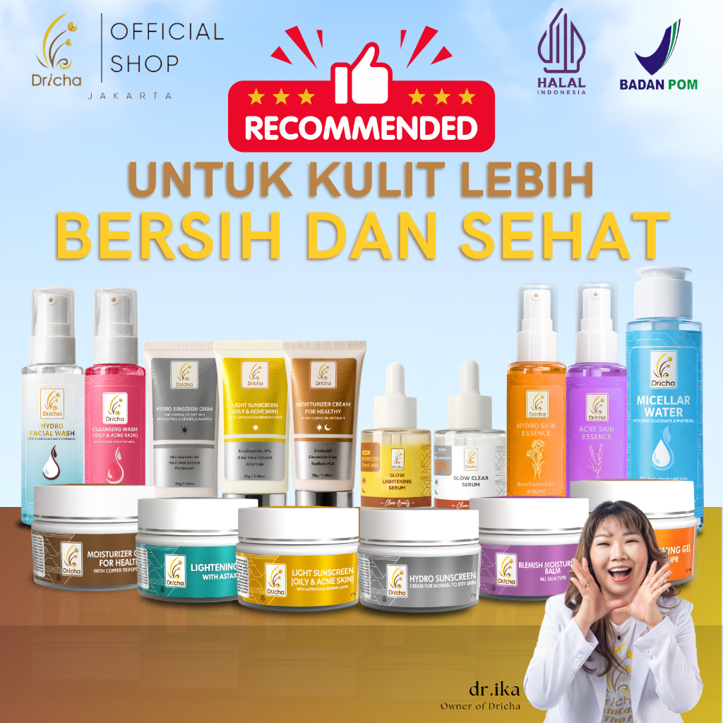 Jual Dricha Jakarta Perfect Drying Oil Beauty Cream | All Varian Produk ...