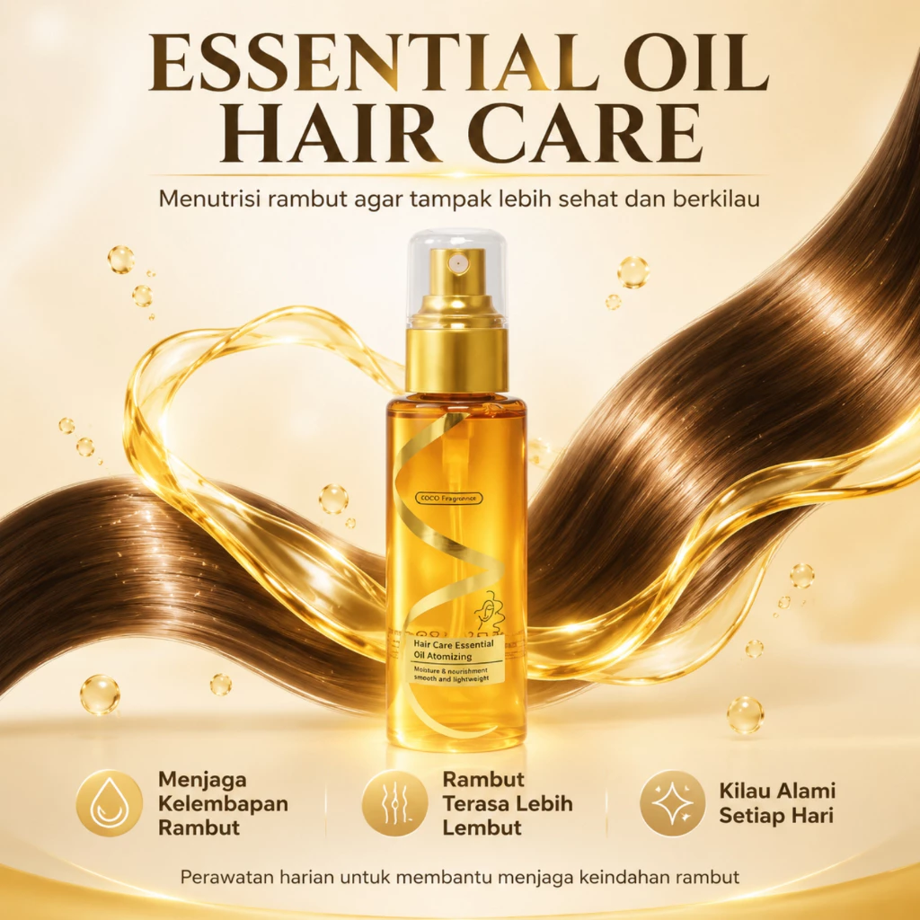 Keunggulan hair oil spray