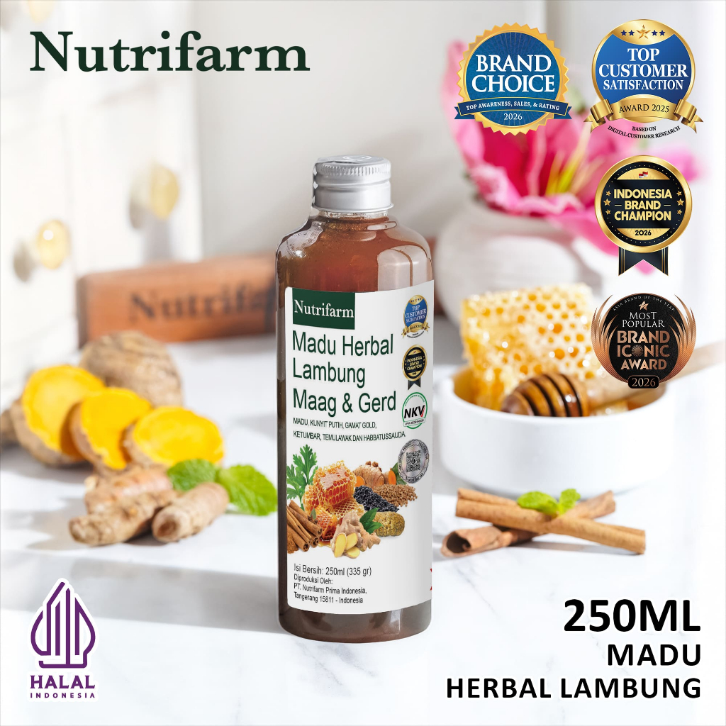 Nutrifarm Madu Herbal Lambung 250ml