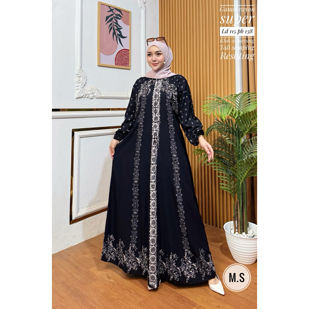 Gamis Rayon Gamis Rayon Super Gamis Rayon 10