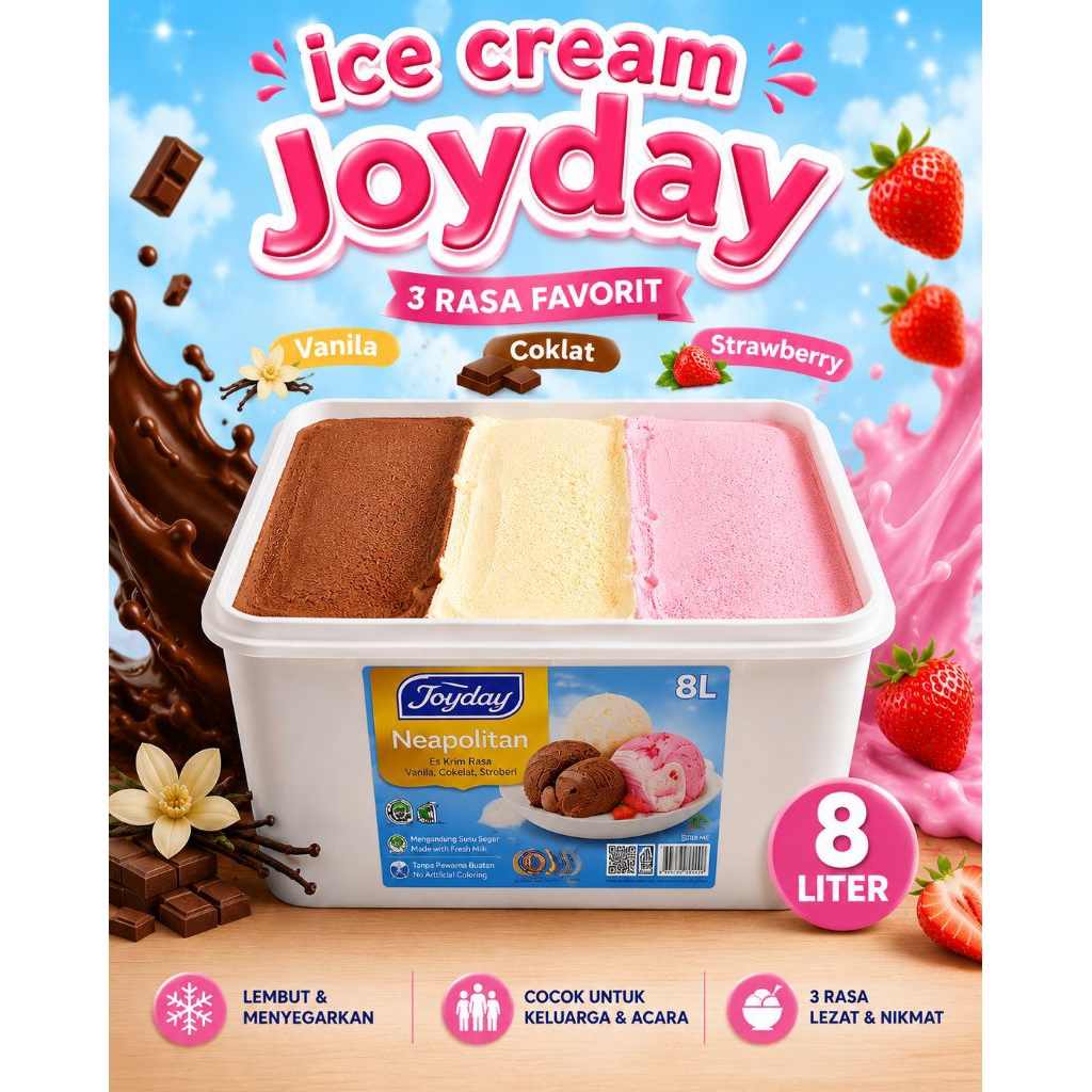 Jual Ice Cream Joyday Terlengkap & Harga Terbaru Juli 2026 | Shopee ...
