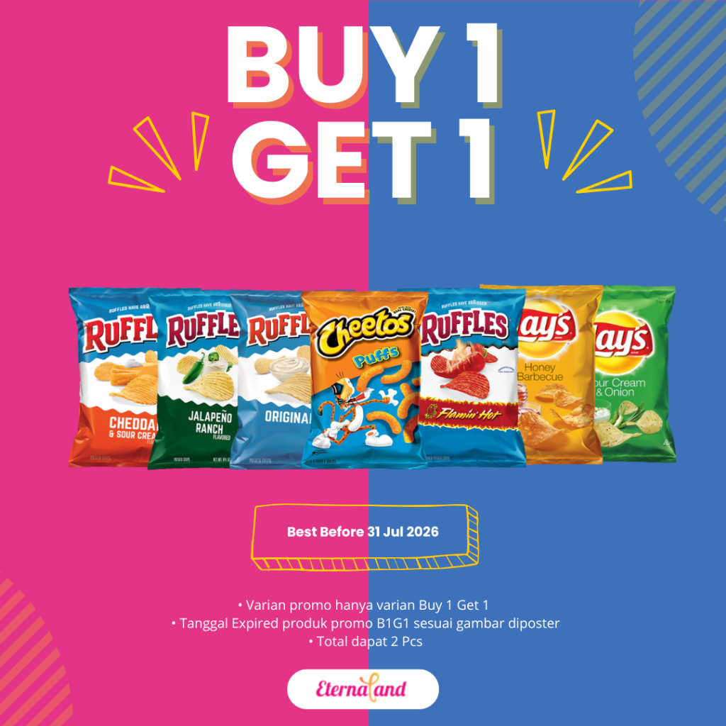 Jual (PROMO BELI 1 GRATIS 1) CHEETOS, CHESTER, FUNYUN, RUFFLES - SESUAI ...