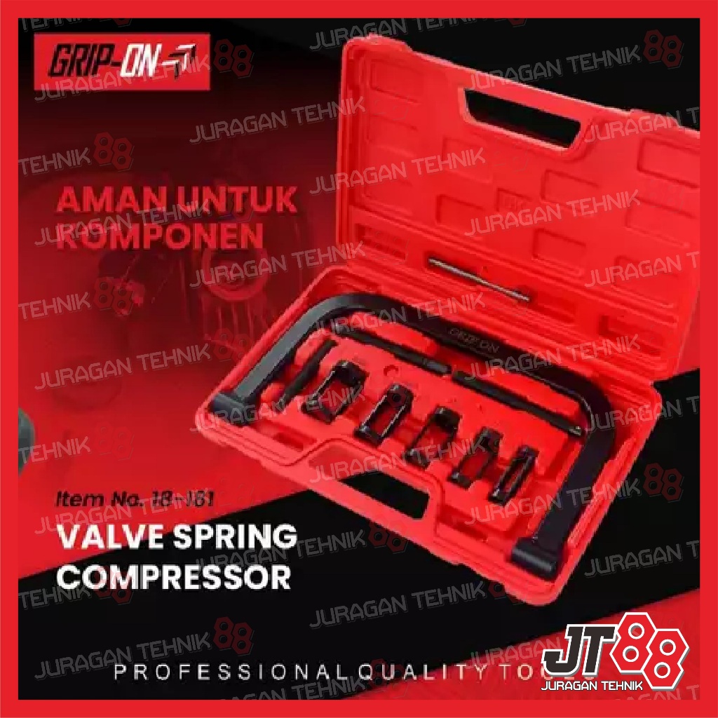 Jual 18-181 GRIP-ON VALVE SPRING COMPRESSOR + 5PCS ADAPTOR / TREKER ...