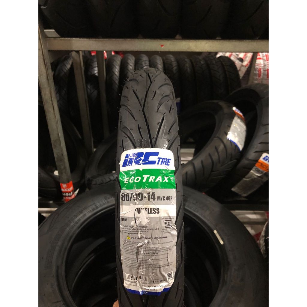 Jual BAN DEPAN MOTOR RING 14 // IRC ECOTRAX 80/90-14 TUBELESS // BAN ...
