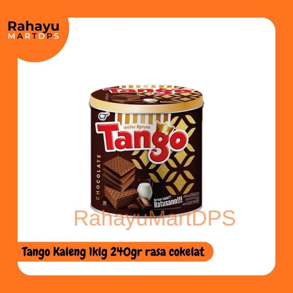 Jual Tango Wafer Kaleng 240gr Cokelat Vanilla Keju Kelapa | Wafer ...