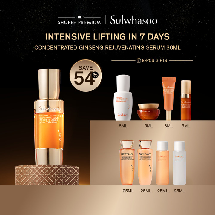 [THR Special Set] Sulwhasoo Concentrated Ginseng Rejuvenating Serum -  Serum Ant