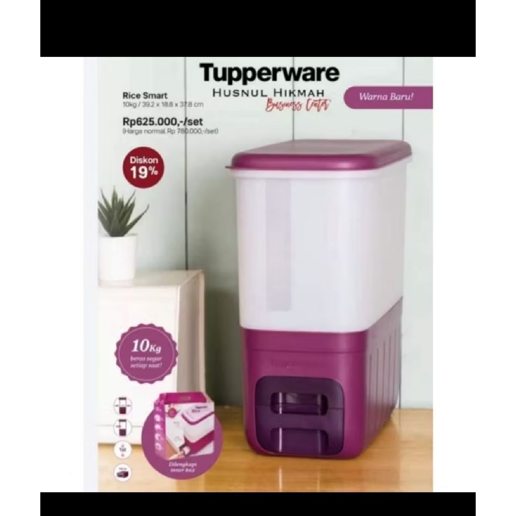 Jual rice smart 10 kg tupperware | Shopee Indonesia