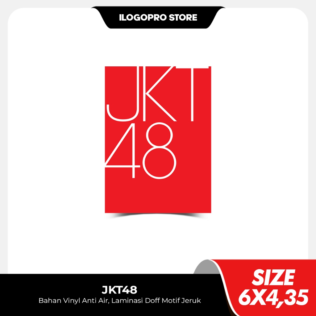 Jual Stiker JKT48 Sticker Musik Idol Grup Band Vinyl Anti Air / Sticker ...