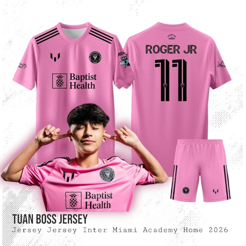 Jual JERSEY INTER MIAMI ACADEMY SPESIAL ROGER JR NEW NUMBER 11 2026 ...