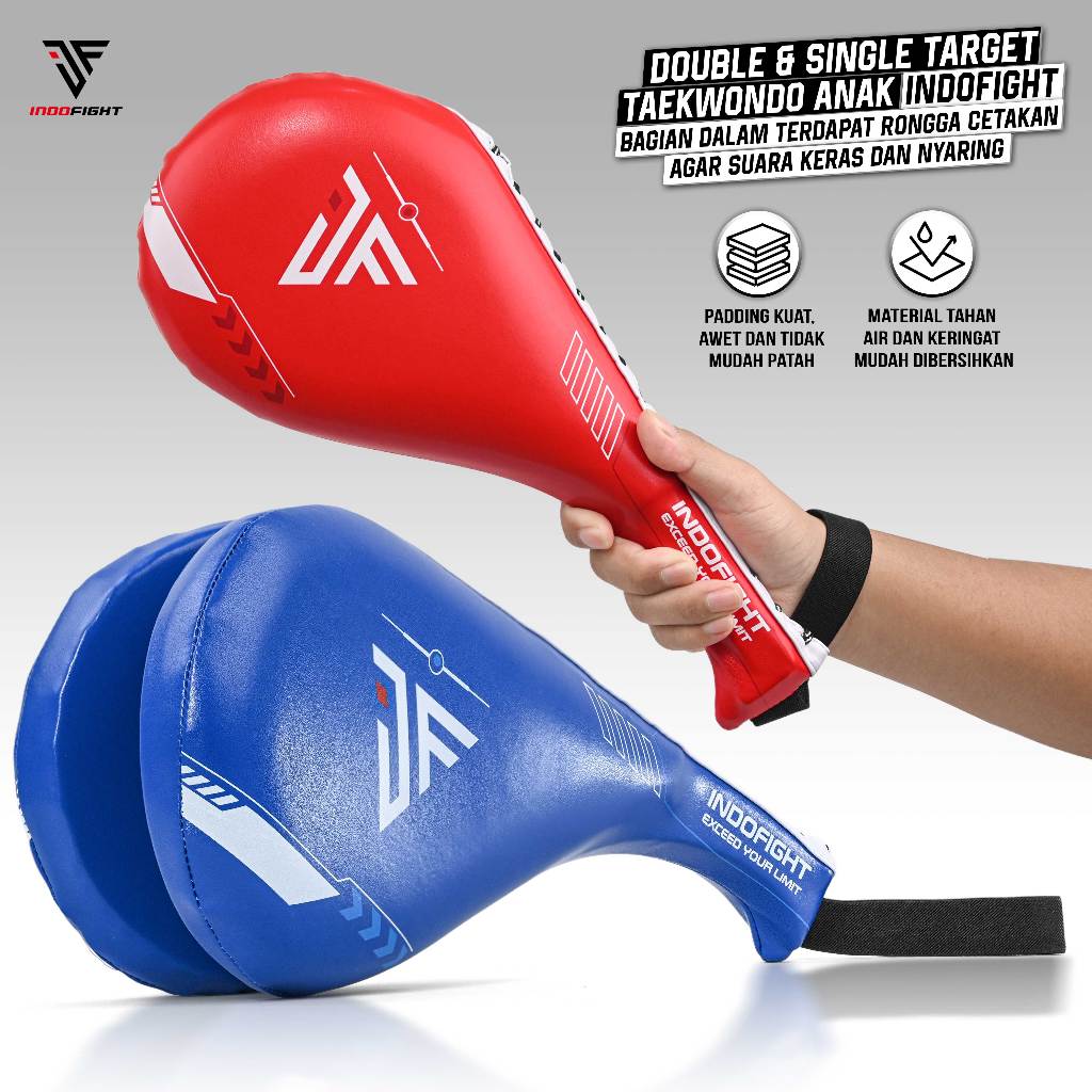 Jual Double Target Taekwondo Sound Indofight Training Target Taekwondo ...