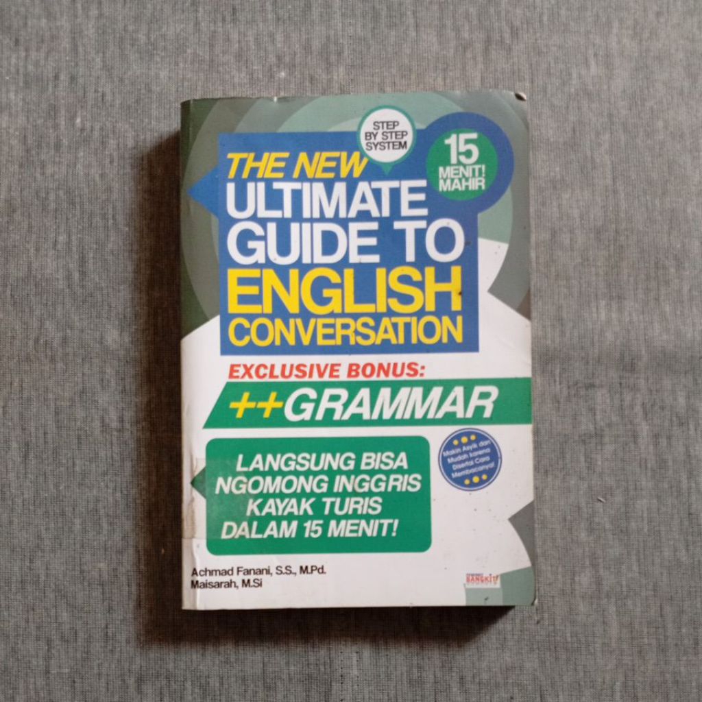 Jual Step by Step System THE ULTIMATE GUIDE TO ENGLISH CONVERSATION ...