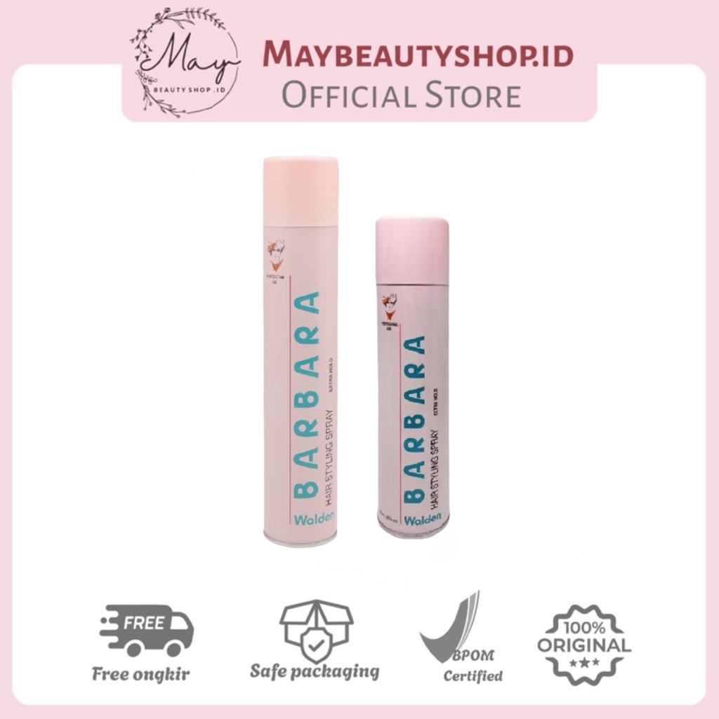 Jual BARBARA Hair Styling Spray | Shopee Indonesia