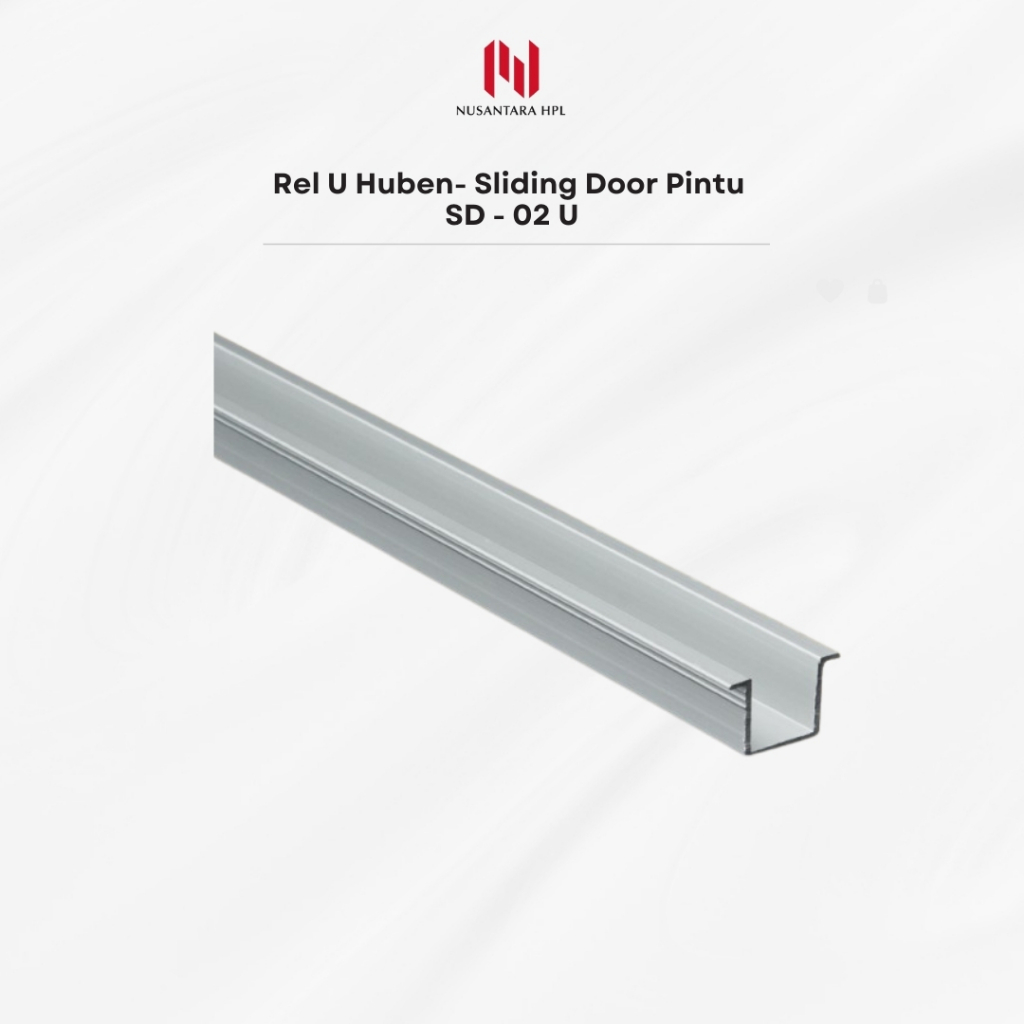 Jual HUBEN Rel Sliding Door U SD 02 – Rel Pintu Geser | Shopee Indonesia