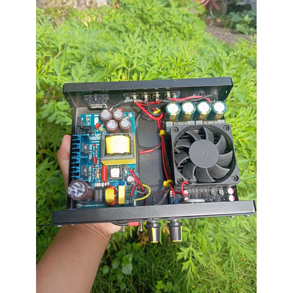 Jual POWER AMPLIFIER ZK-3002 + SMPS 32V 10 Amper Power Amplifier Class ...