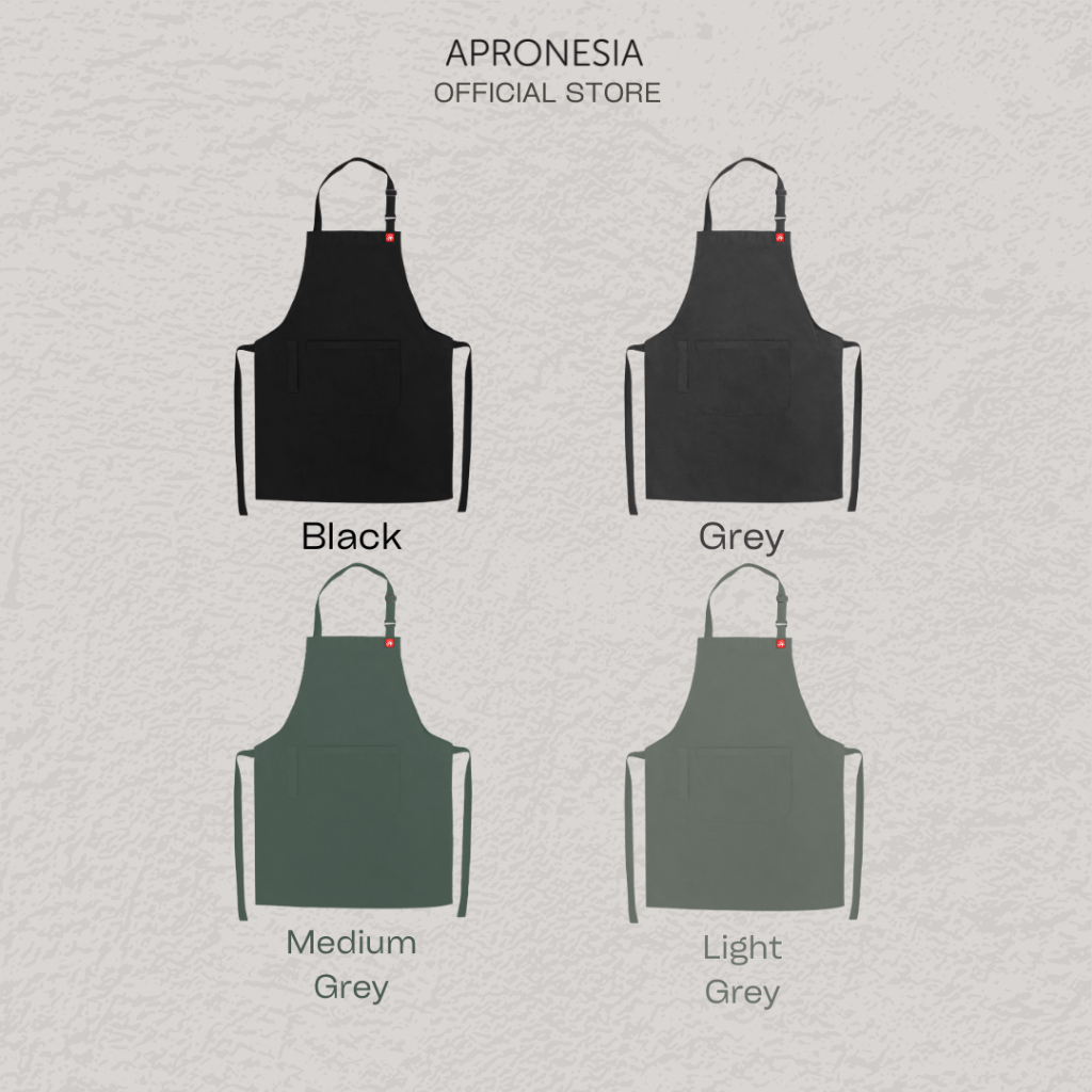 Jual Apronesia Basil Everyday Neutral Series - Apron Masak / Celemek ...