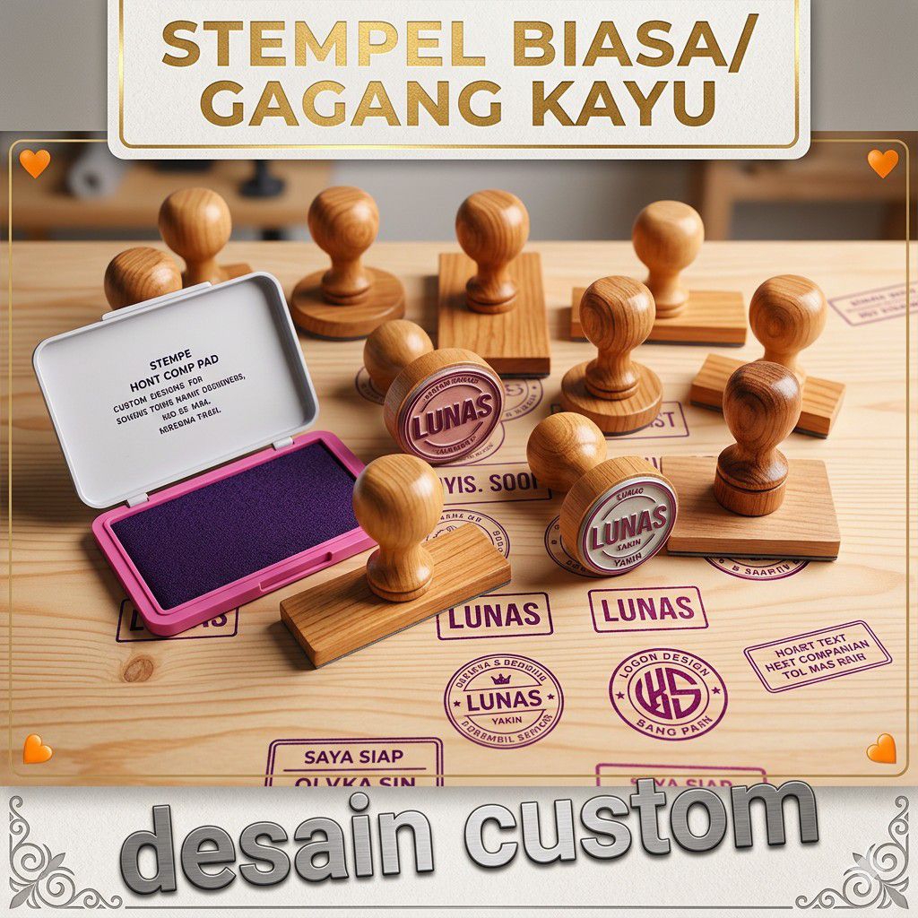 Jual stempel kayu | Shopee Indonesia