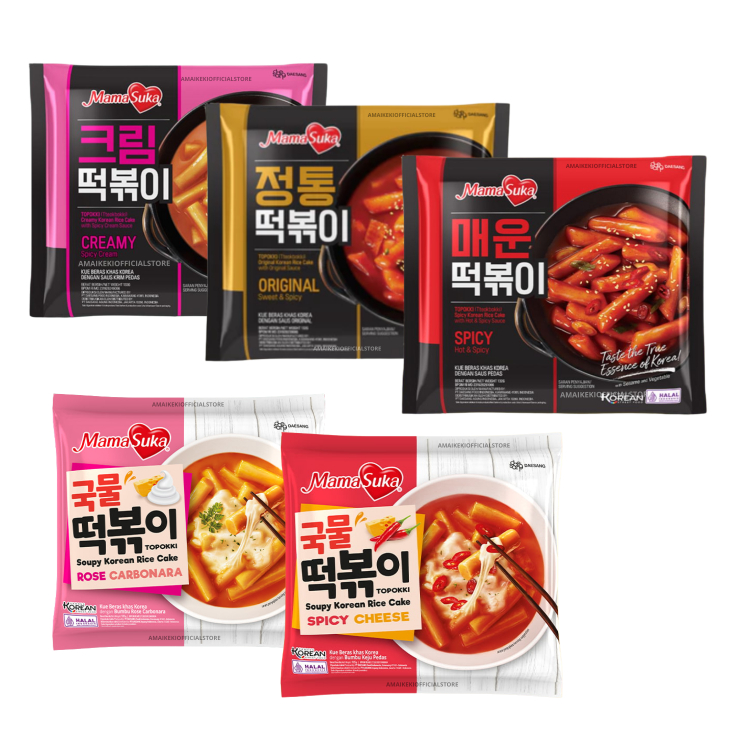 Jual Toppoki Topokki Tteokbogi Mamasuka | Shopee Indonesia