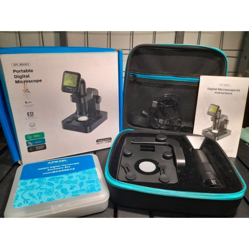 Jual APEXEL Mikroskop - Digital Portable Microscope APL-MS003 (SECOND ...