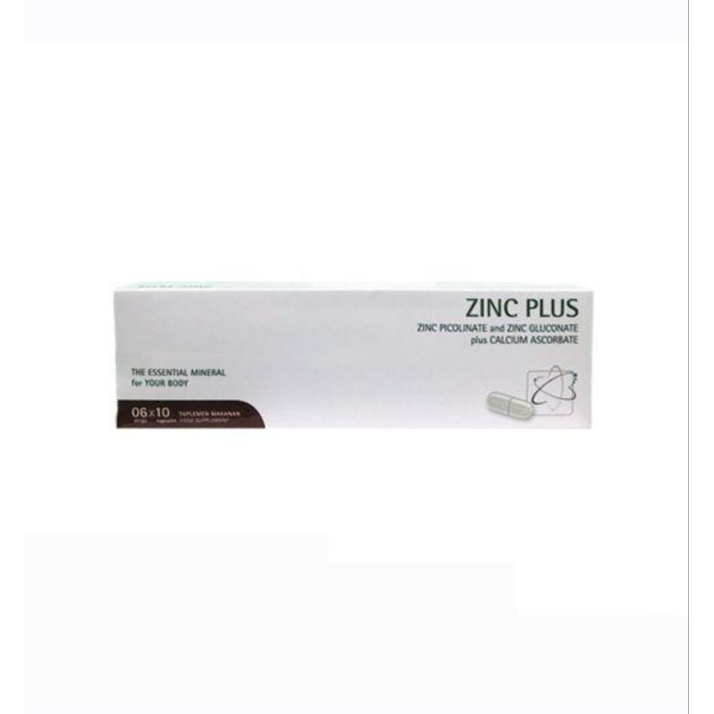 Jual Zinc plus Suplemen / mengatasi jerawat / mengurangi rambut rontok ...