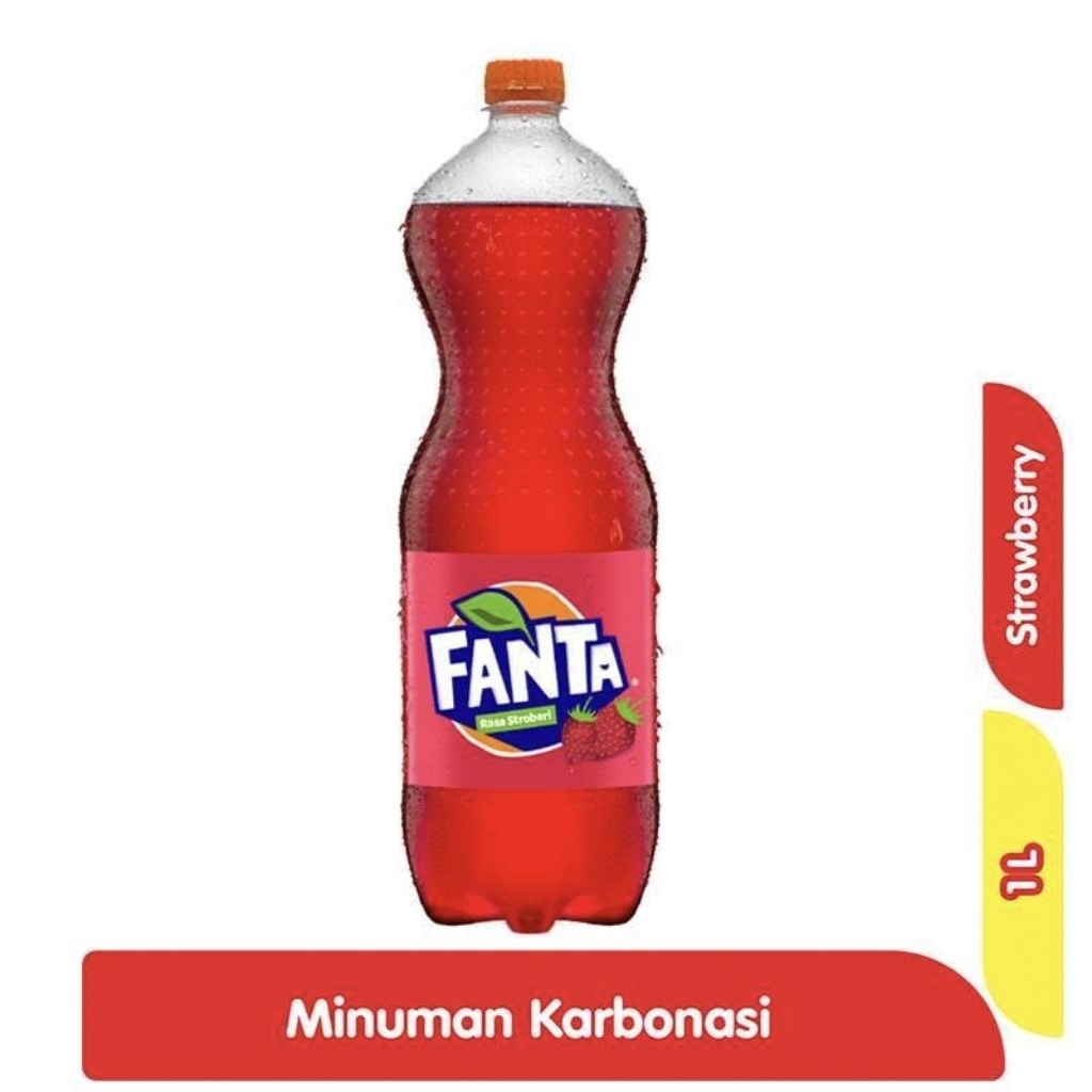 Jual Fanta Merah 1 Liter botol - Sembako Jogja | Shopee Indonesia