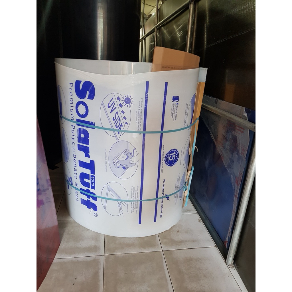 Jual SOLARFLAT / SOLARTUFF SOLID tebal 3mm | Shopee Indonesia