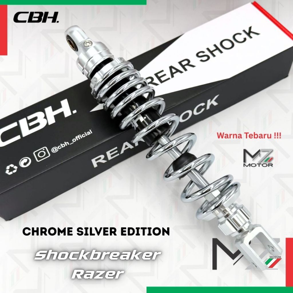 Jual Shockbreaker CBH Razer Vario Mio Beat Scoopy 300mm 330mm PNP Razor ...