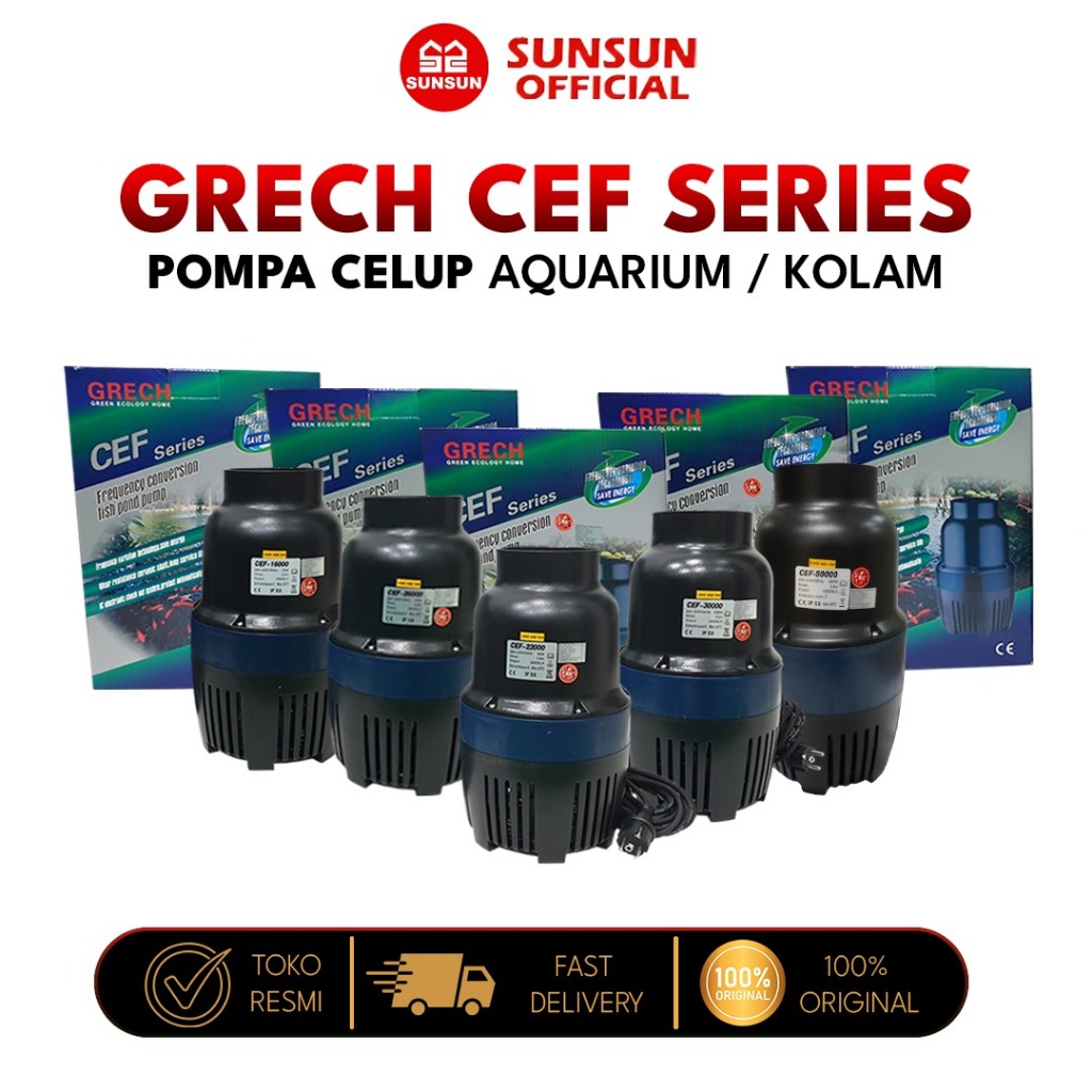 Jual GRECH CEF 16000/22000/26000/30000/50000 Series Tanpa Pipa Output ...