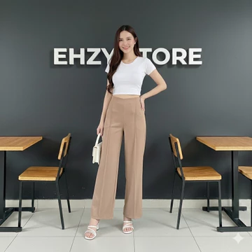 Celana Kulot Scuba Celana Kulot Scuba Celana Kulot Wanita Kulot Wanita Ehzy Store