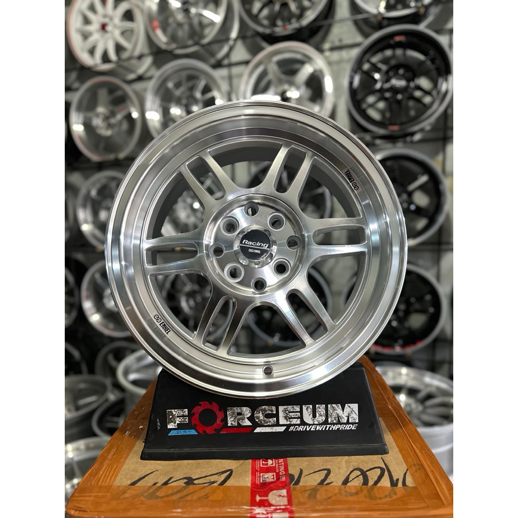 Jual velg mobil enkei rpf r15 full polish pcd 4x100/114 lebar 6,5 ...