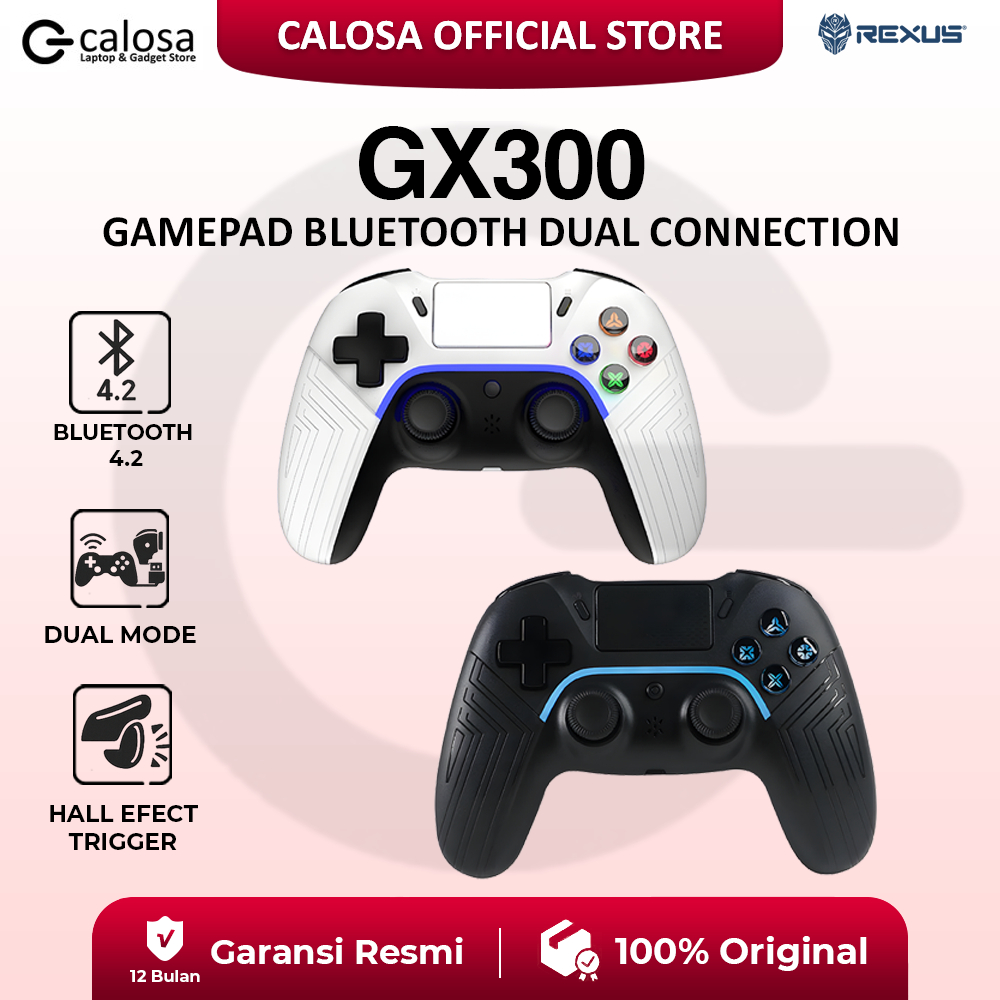 Jual Rexus Bluetooth Gamepad Gladius GX300/GX-300 | Shopee Indonesia