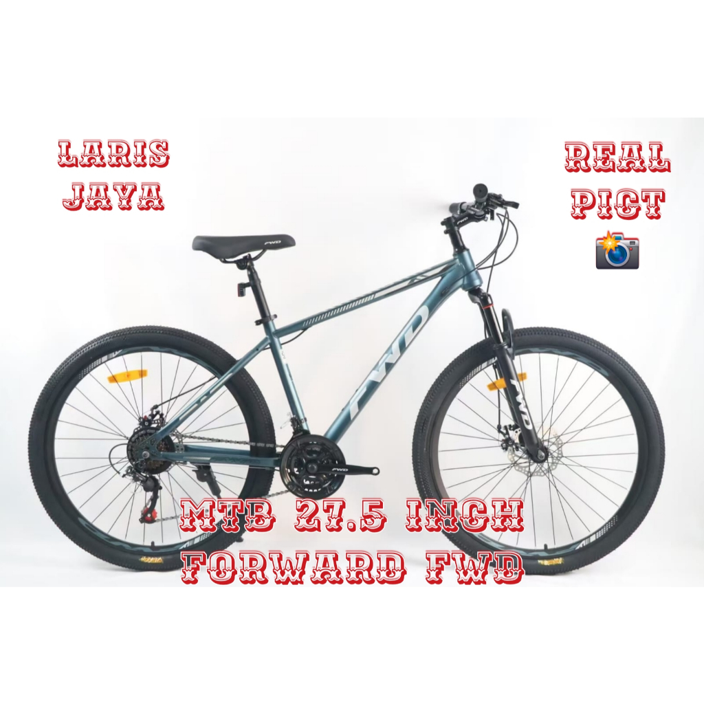 Jual Sepeda gunung MTB Forward 27,5 inch double disc double rim wall 27 ...