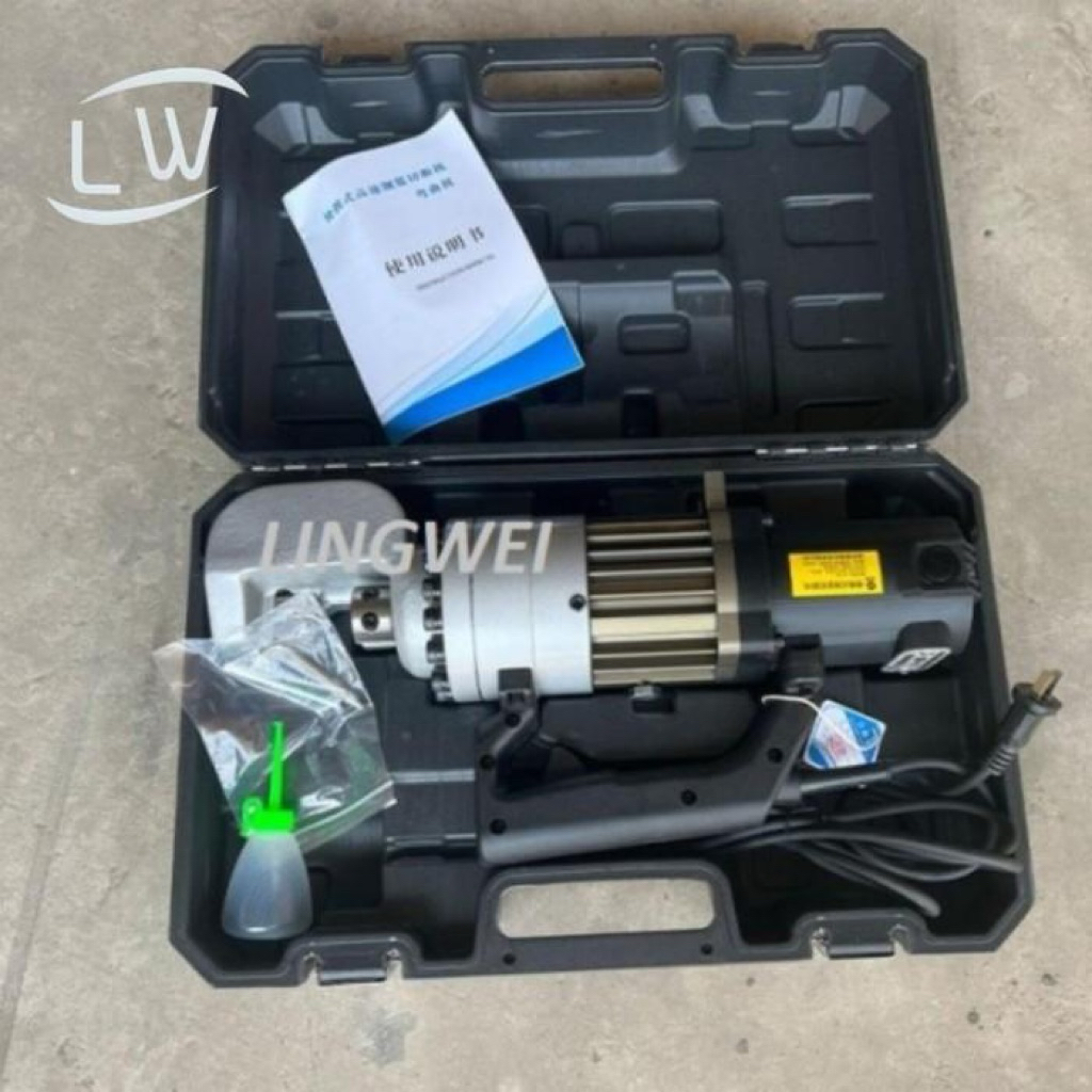 Jual 20mm Electric Rebar Cutter Mesin Potong Besi Beton Listrik BARTON ...