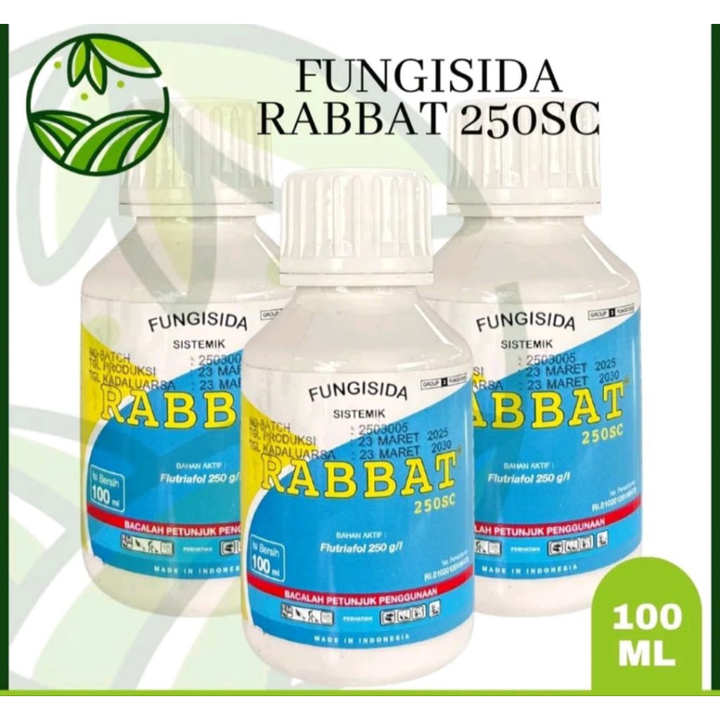 Jual Fungisida Sistemik Rabbat 250Sc Original 100% Isi 250Ml dan 100ml ...