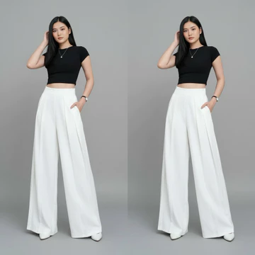 Lavie Pants Culote Palazzo Highwaist Celana Panjang Wanita Celana Fashion Muslim Wanita Celana