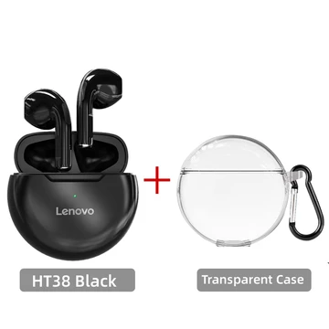 Lenovo HT38 TWS Bluetooth Earphone With Mic Stereo Noice Reduction Waterproof Sweatproof