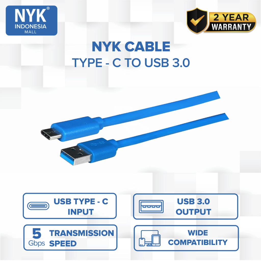 NYK Kabel USB 3.0 Type C 1.5 METER COD