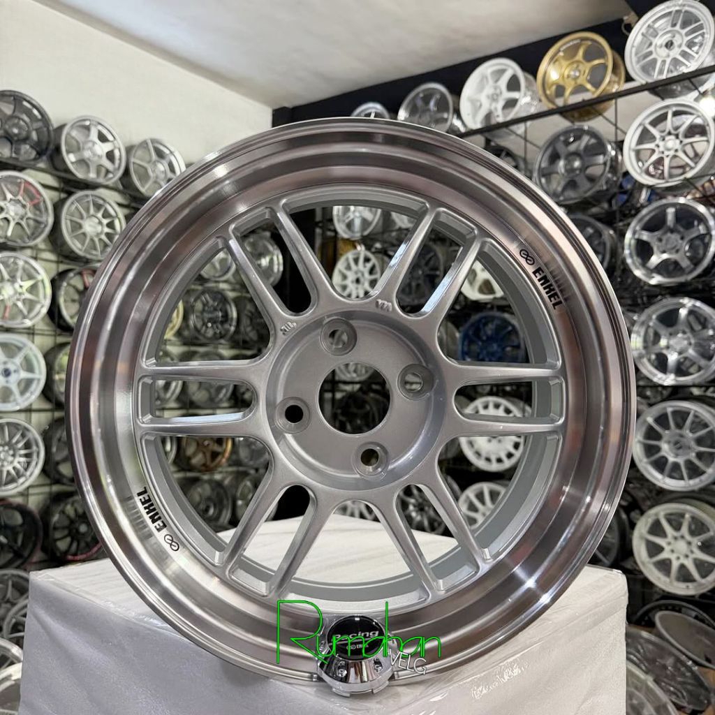 Jual velg mobil enkei rpf1 r15 pcd 4x100 lebar 6,5 velg racing r15 ...