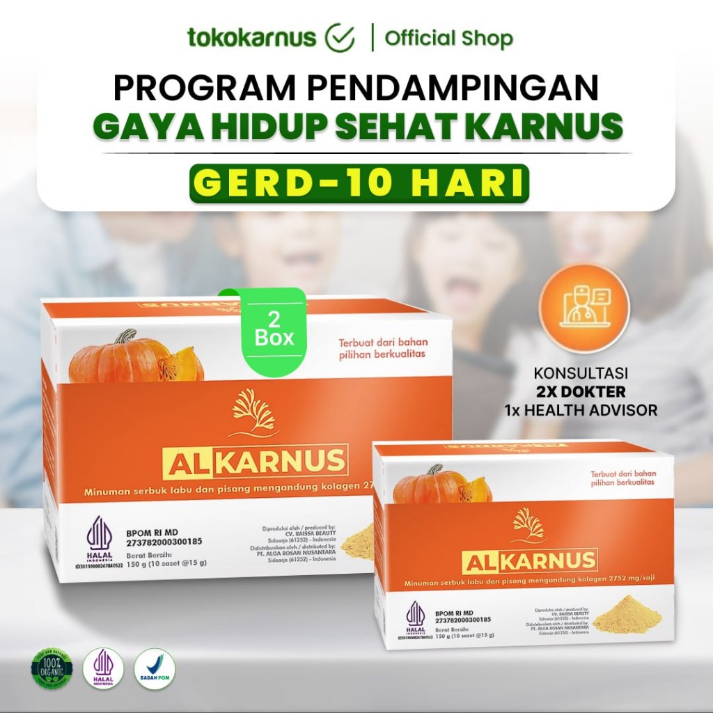 Jual KARNUS I Tokokanus I Obat Lambung GERD AL Karnus 10 Hari Nutrisi ...