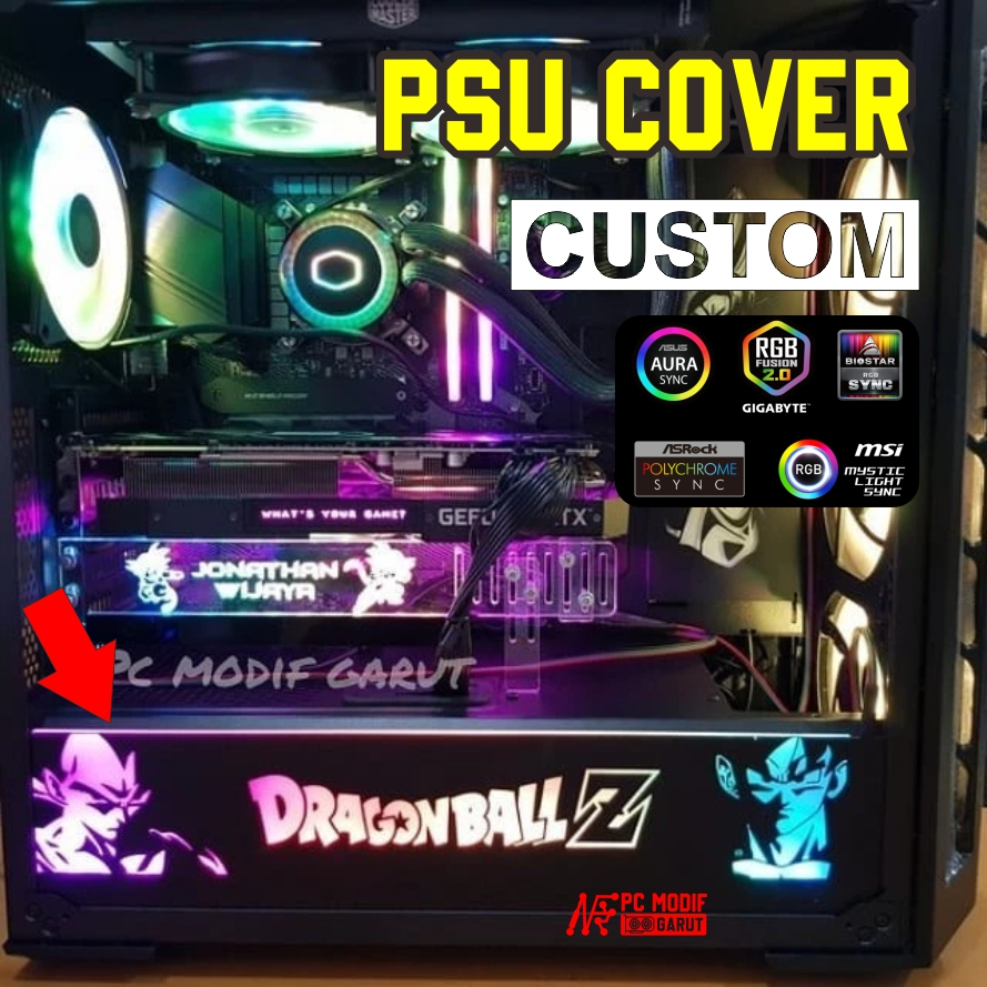 Jual COVER PSU LED RGB LOGO COSTUM | Shopee Indonesia