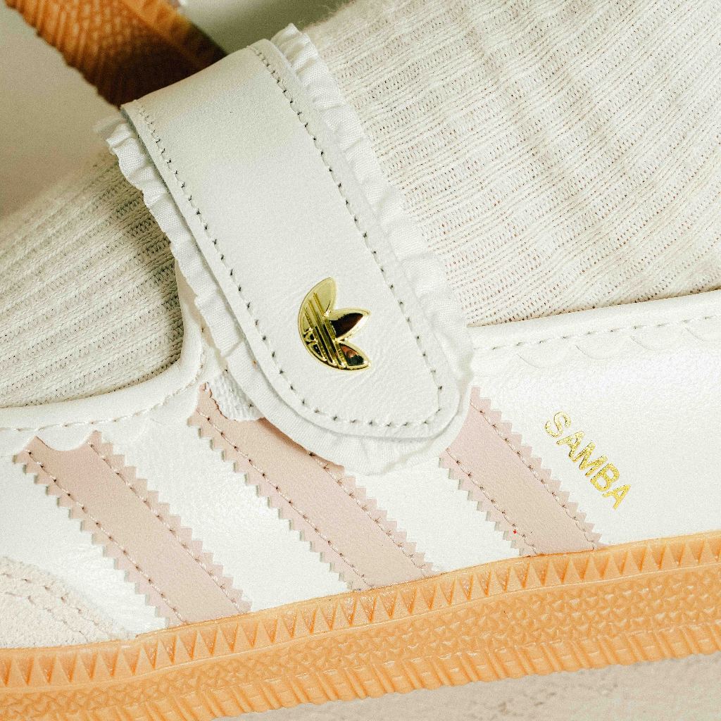 Jual Adidas Samba Jane Frill Pack Ruffle White Cream Womens | Shopee ...