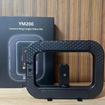 Lampu Ring Light YM200 Universal Lampu Live Portable Model Petak