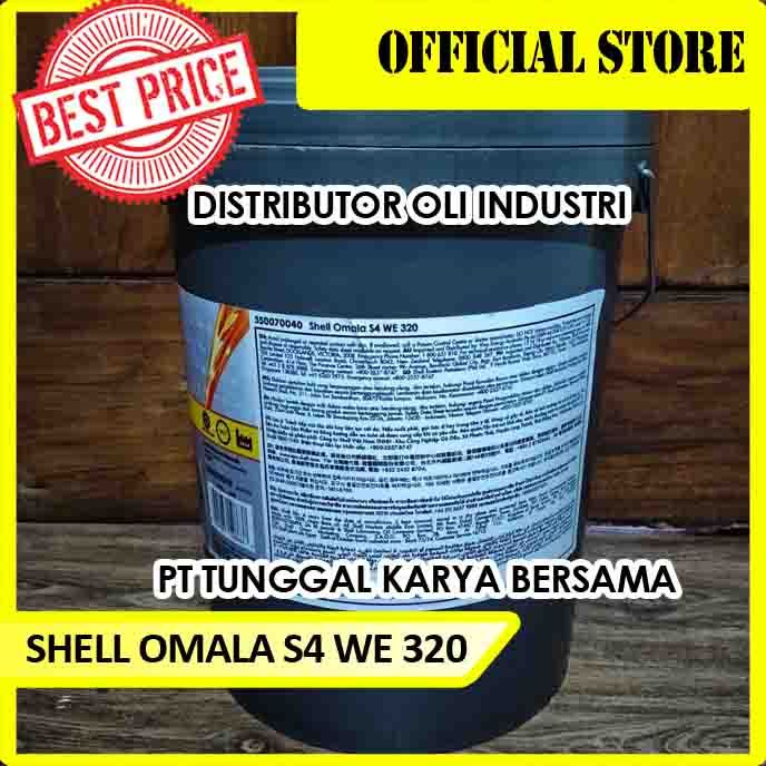 Jual SHELL OMALA S4 WE 320 ( SYNTHETIC PAG GEAR OIL - READY STOCK ...