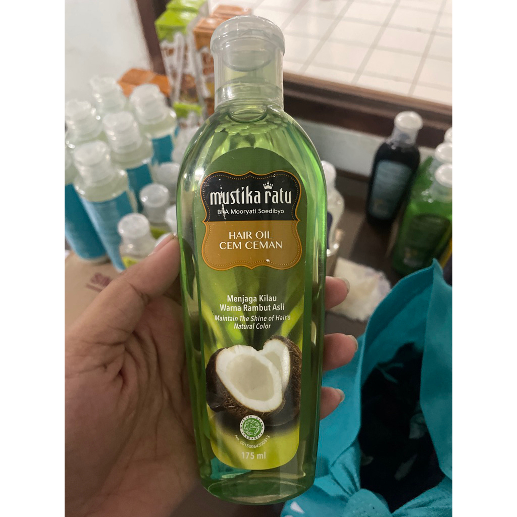 Jual [EXP 07/2026] Mustika Ratu Minyak Rambut Cem Ceman 175ml ...
