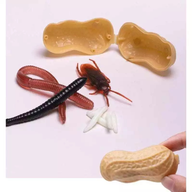 Jual MAINAN KOLEKSI MODEL KACANG TANAH PRANK ISI SERANGGA RANDOM BAHAN ...