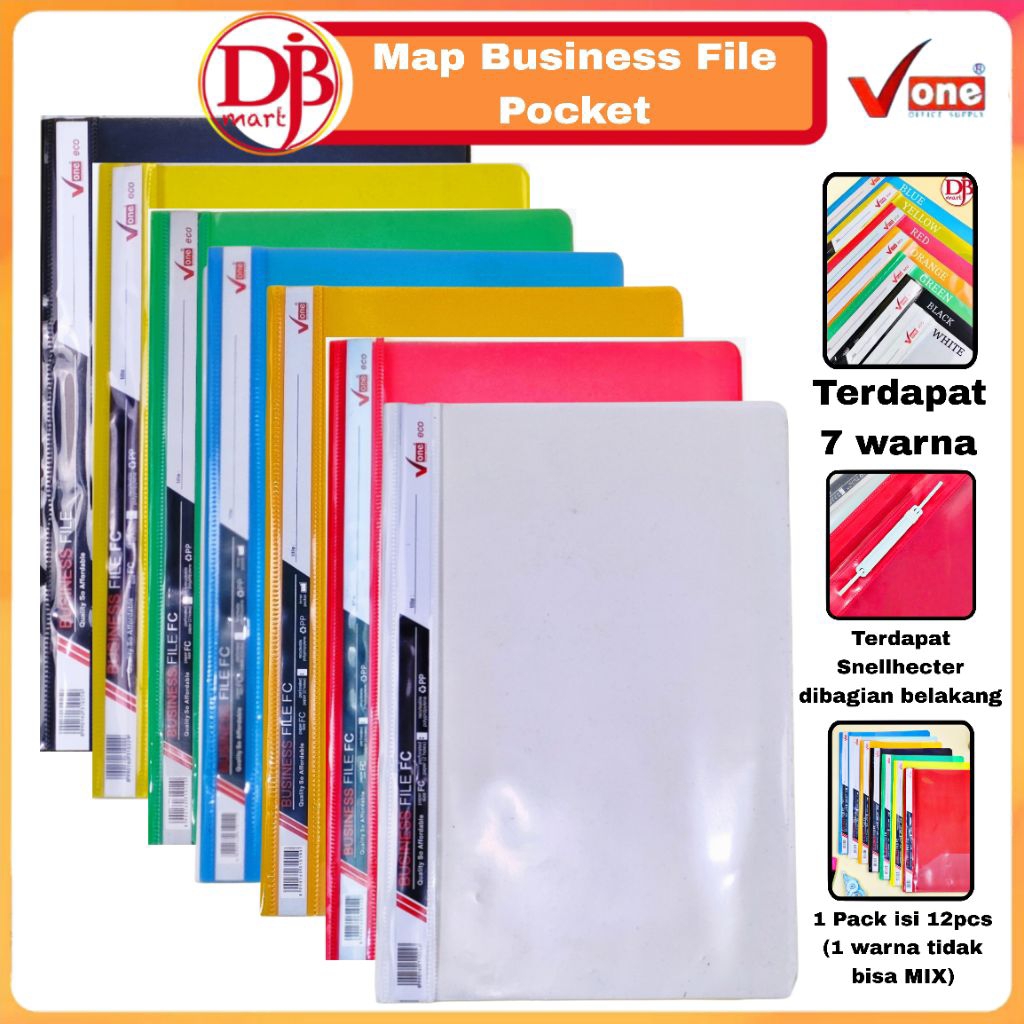 Jual 12 Pcs - Map Plastik Dokumen | Map Bisnis File | Map File Dokumen ...
