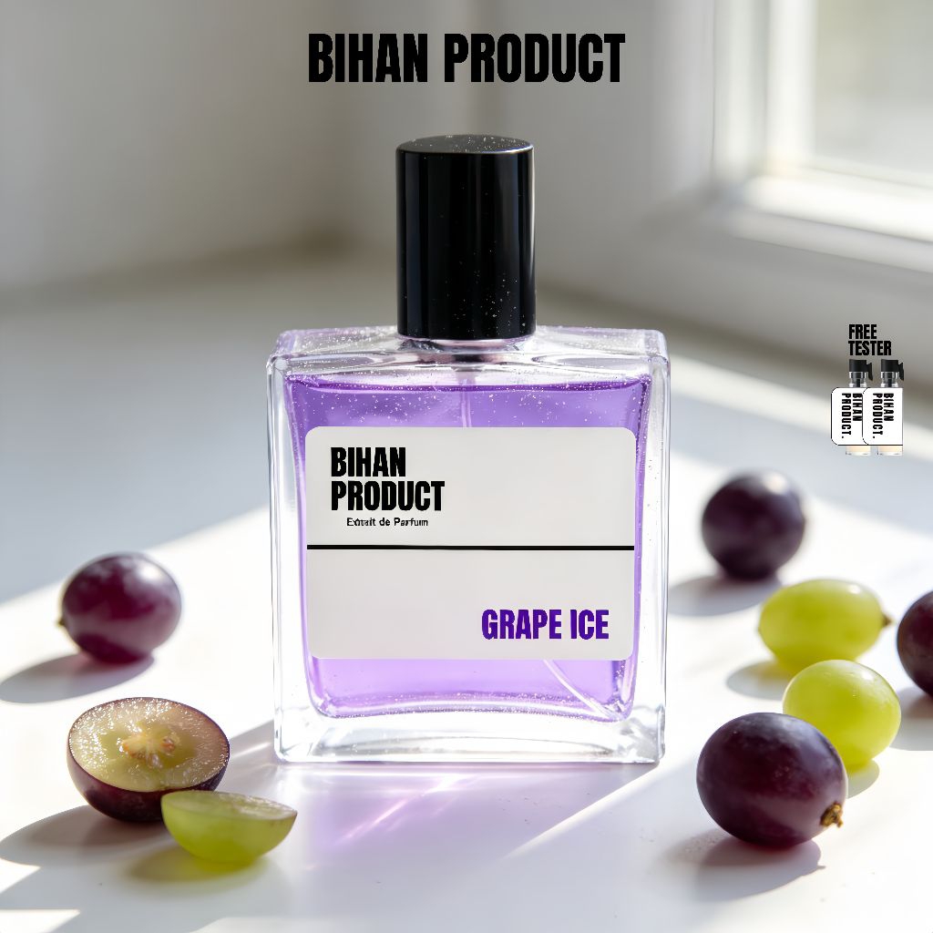 Jual Bihan - Grape Ice Extrait De Parfum Aroma Fresh Fruity Tahan Lama ...