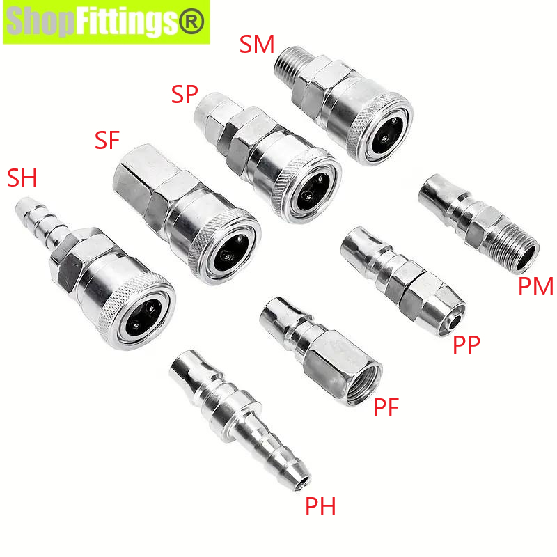 Jual Kopler Kupler Cupler Air Quick Coupler SF SH SM SP PF PH PM PP 20 ...