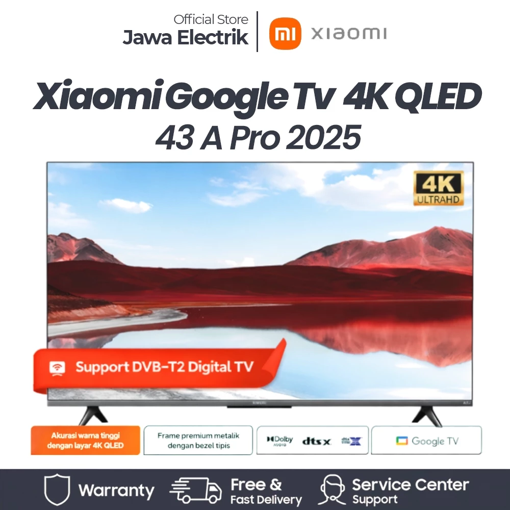 Review Xiaomi Google TV 43″ A Pro 2025: Pengalaman Bioskop Pintar di Ruang Keluarga